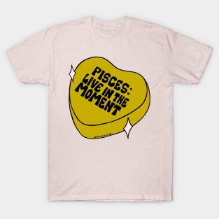 Pisces Conversation Heart T-Shirt